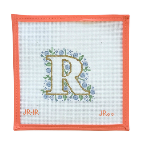 Floral Alphabet R