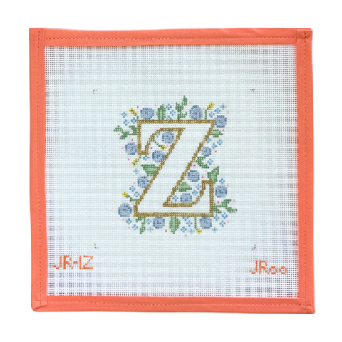 Floral Alphabet Z