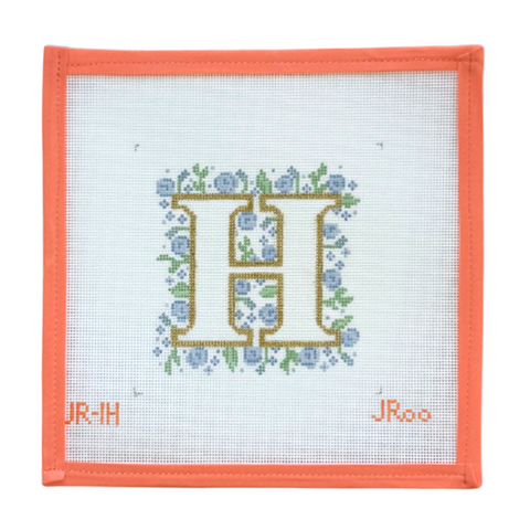 Floral Alphabet H