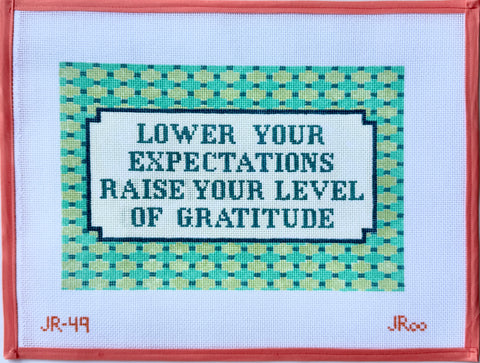 Lower Your Expectations