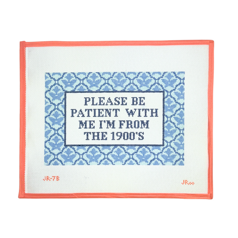 1900's Pillow in Blue