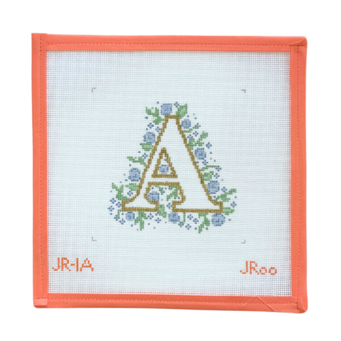 Alphabet Floral A